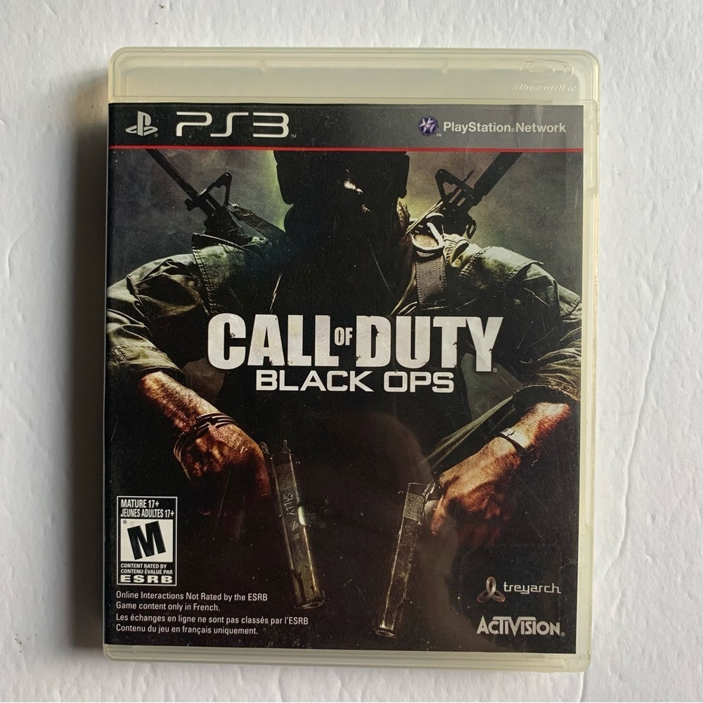Call of Duty Black Ops Sony PlayStation PS3 Video Game